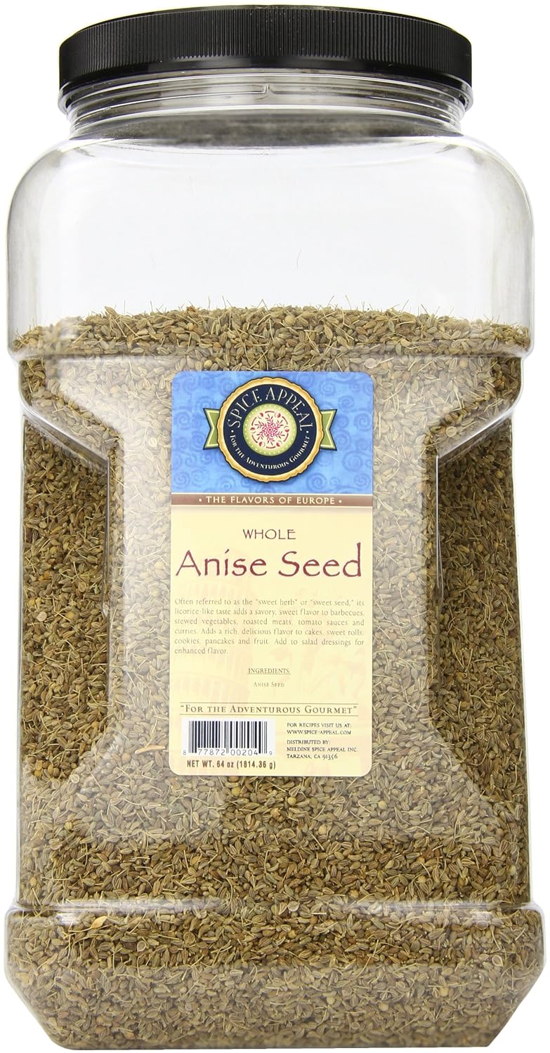 Spice Appeal Anise Seed Whole, 4 lbs Anise Seeds Spices