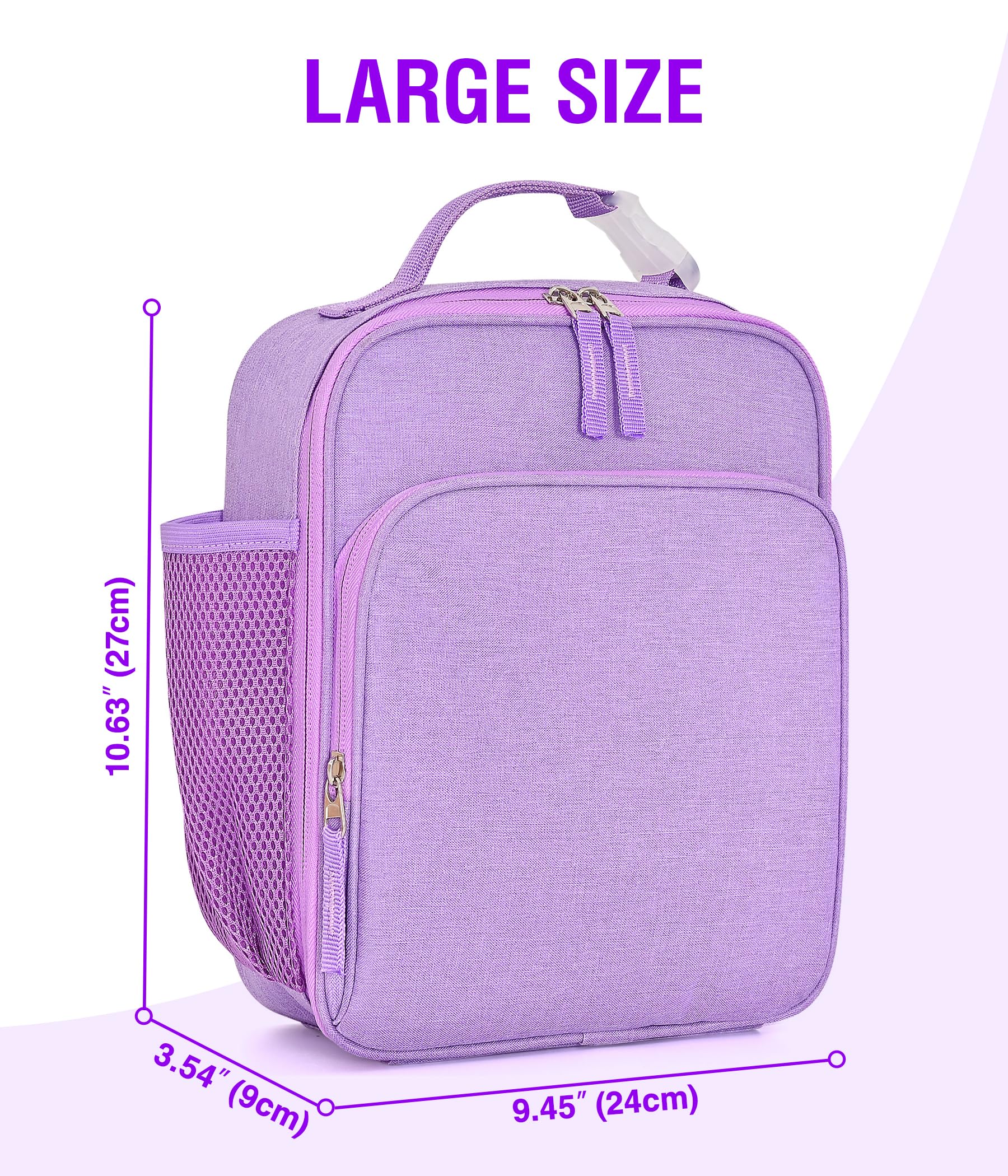 弁当箱・水筒 LAVA SIGG Sukala WMB Purple Gradation Amazon.com: TFAUR Kids Lunch Box,Purple Lunch Bag for Girls Boys