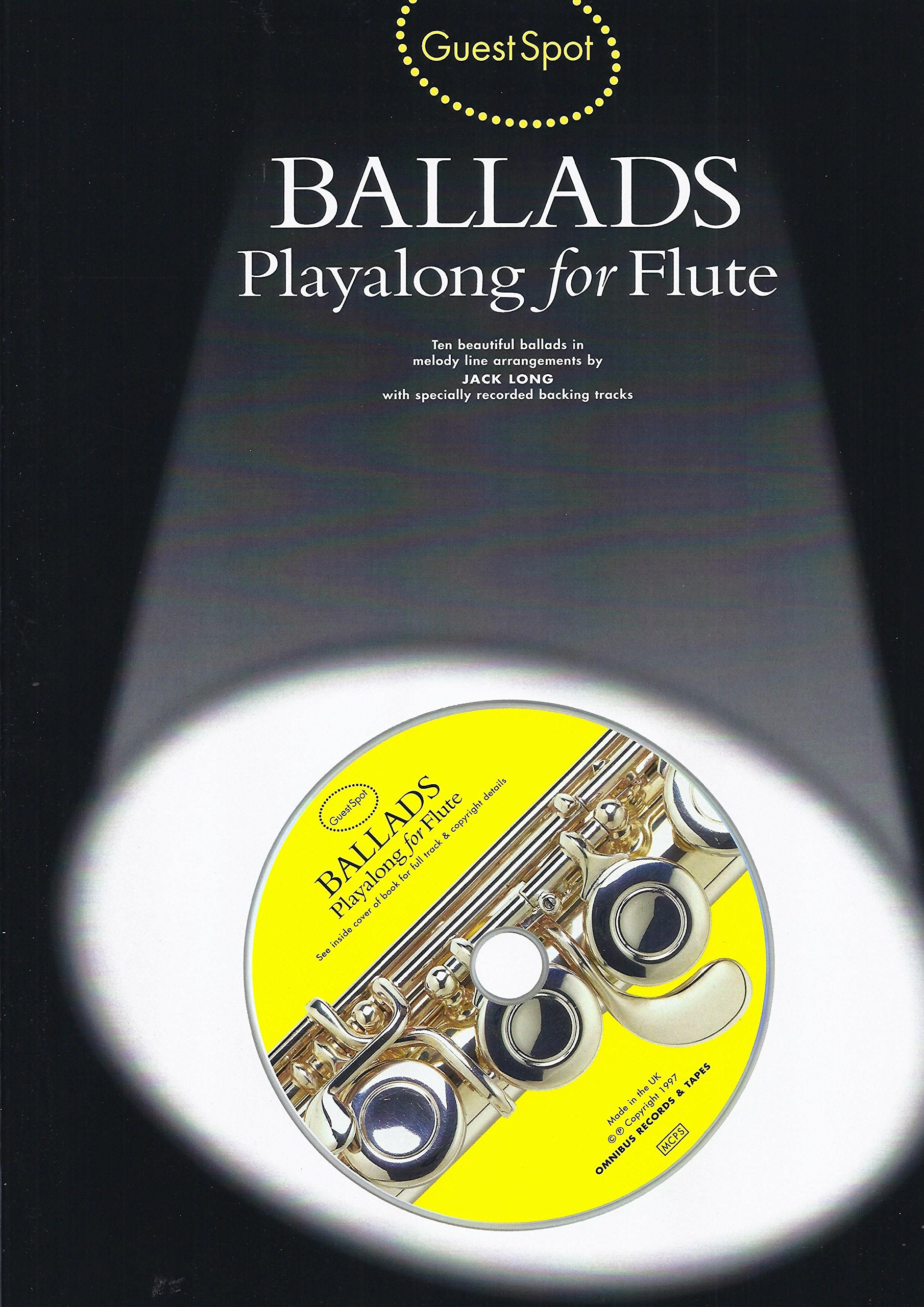 GUEST SPOT BALLADS PLAYALONG FOR FLUTE FLT BOOK/CD