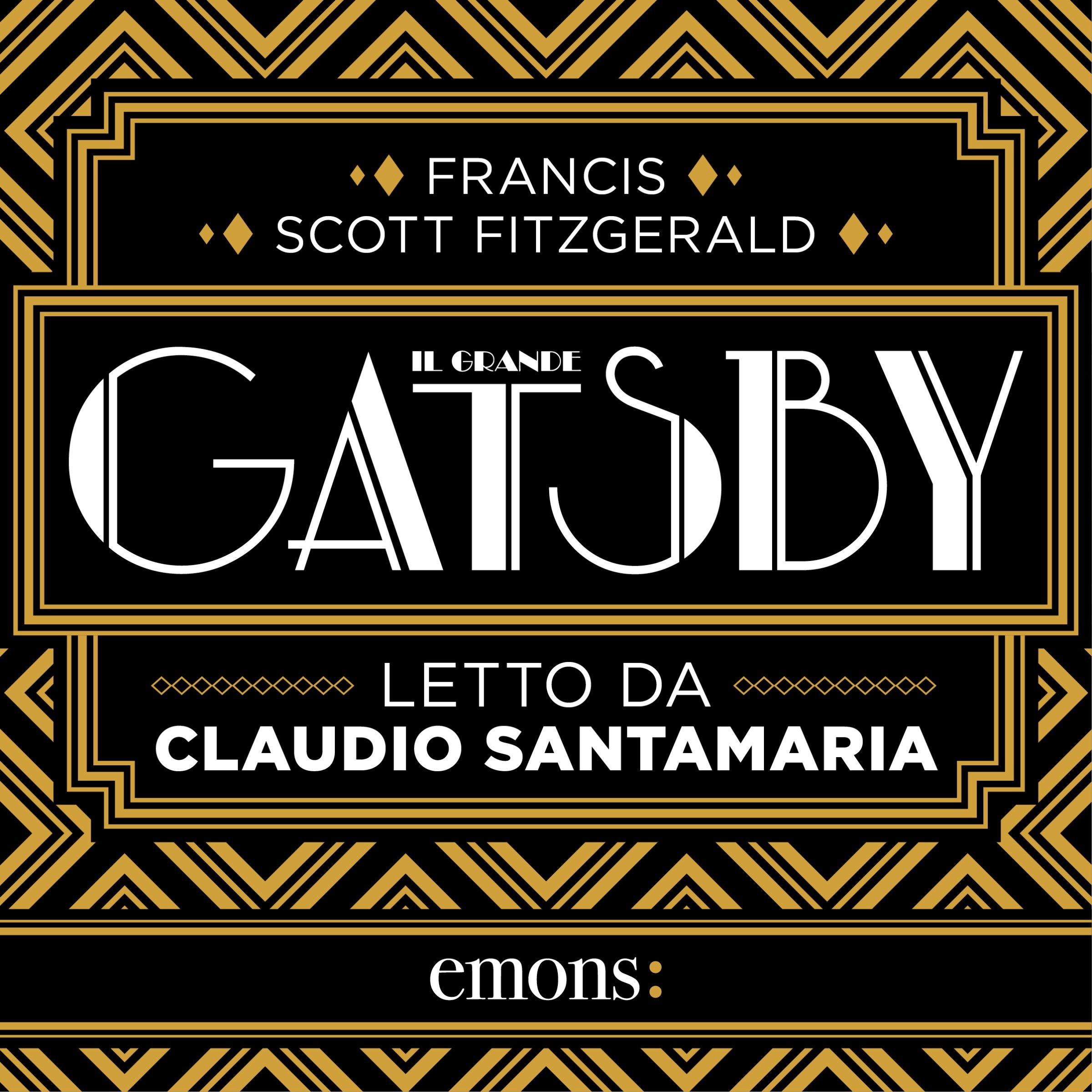 Cover art for Il grande Gatsby