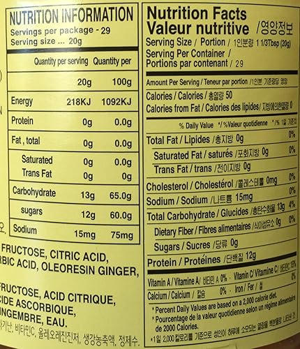 Miniatura 2 de Sura Wang Té de cítricos con jengibre y miel, botella de 20.46 onzas