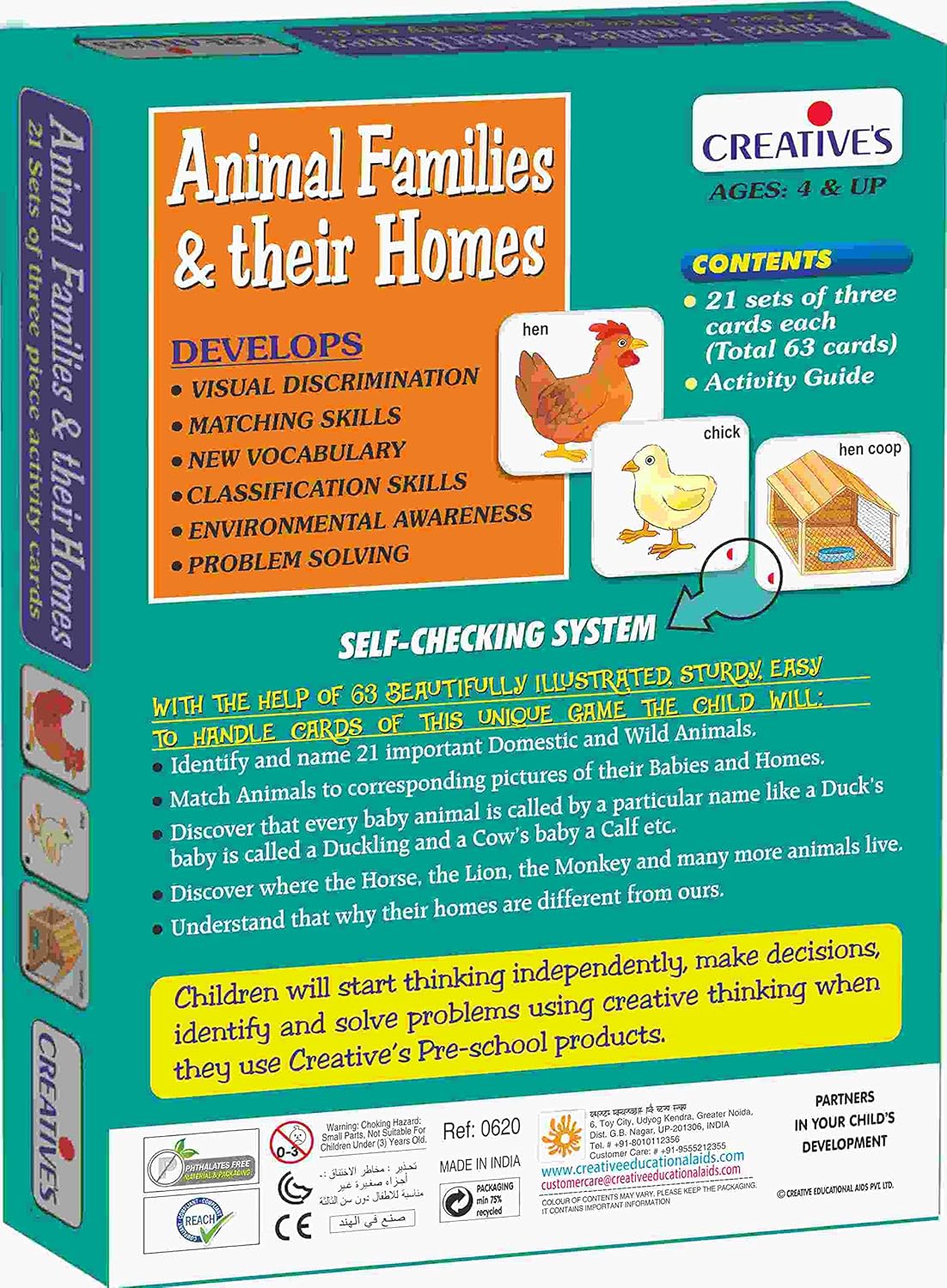 ANIMAL FAMILIES & THEIR HOMES