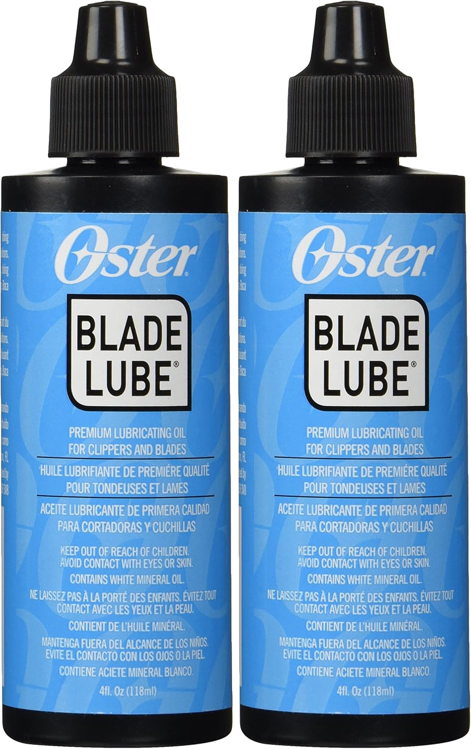 Oster Blade Lube Premium Lubricating Oil for Clippers and Blades Hair
