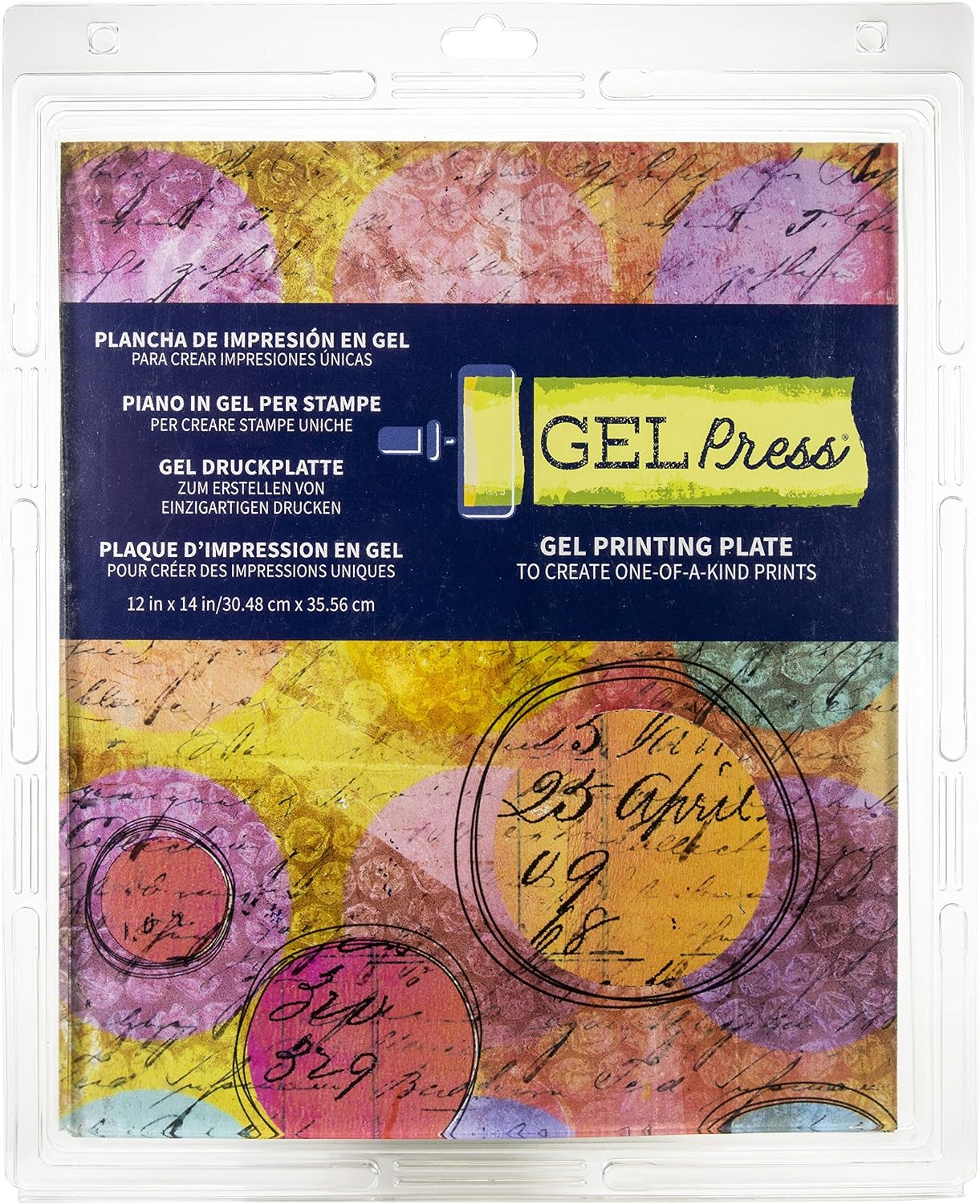 Gel Press Monoprinting Plate 12" x 14"