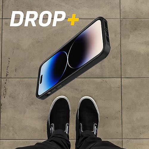 Miniatura 5 de OtterBox Symmetry Series + Graphics - Funda antimicrobiana con MagSafe para iPhone 14 Pro Max (solamente) - Rebel (negro)