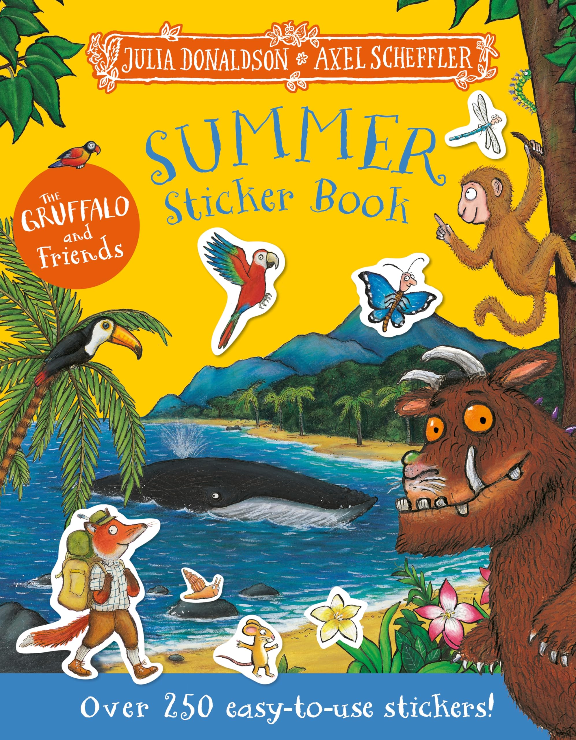 The Gruffalo and Friends Summer Sticker Book by Julia Donaldson PAPERBACK