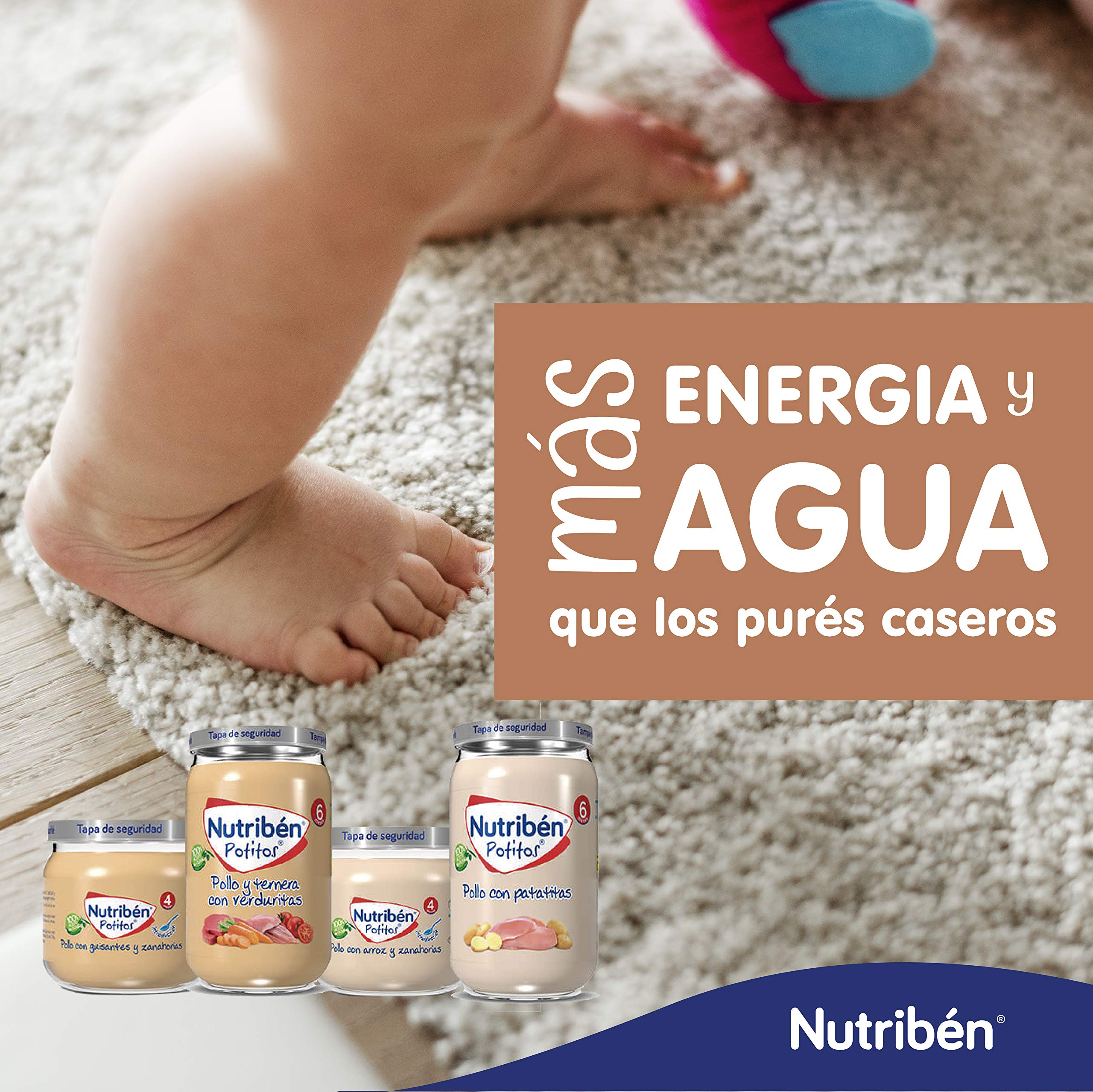 Nutribén Potitos Pollo con Arroz - 200 gr