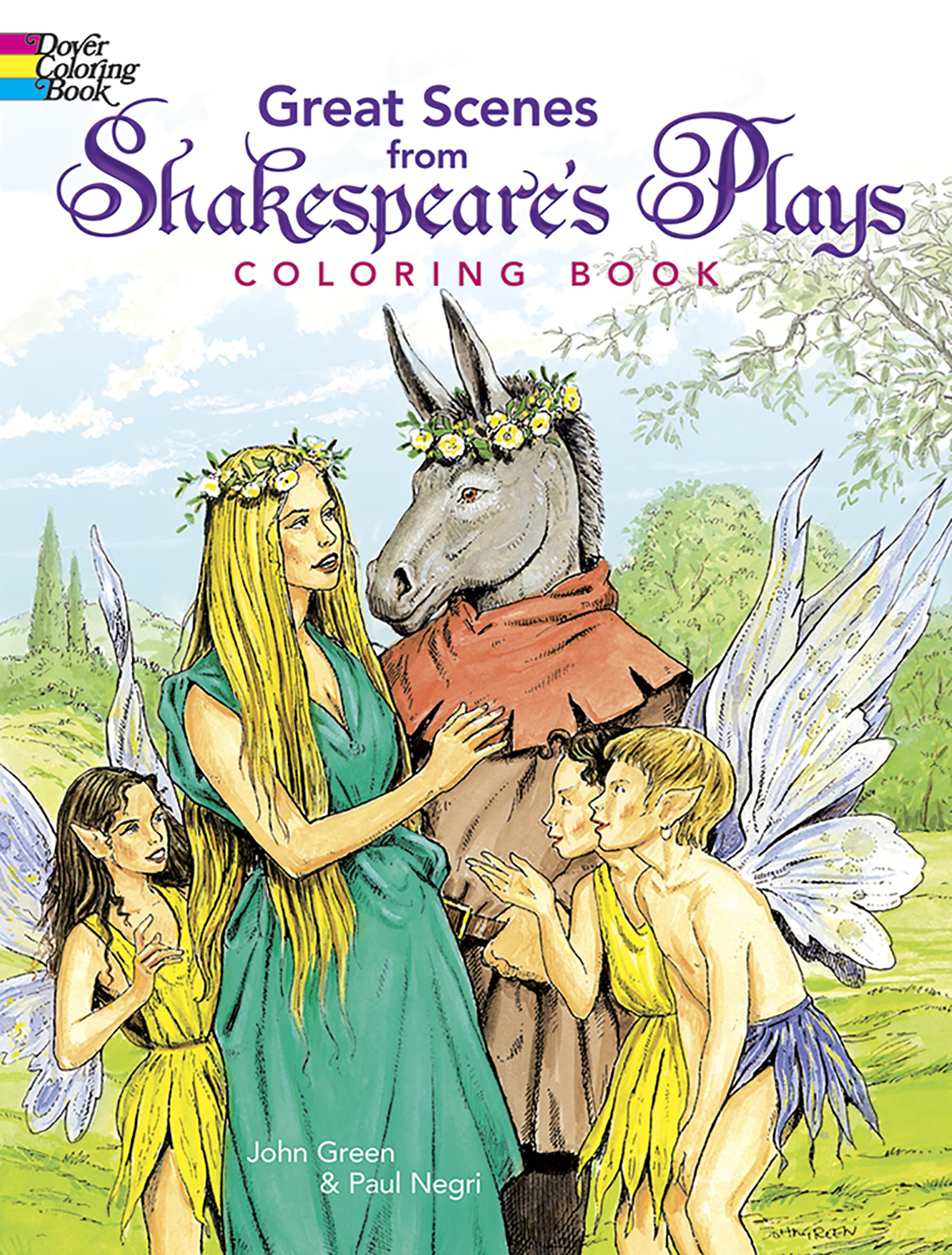 Great Scenes from Shakespeare's Plays Coloring Book (Dover Classic Stories Coloring Book)