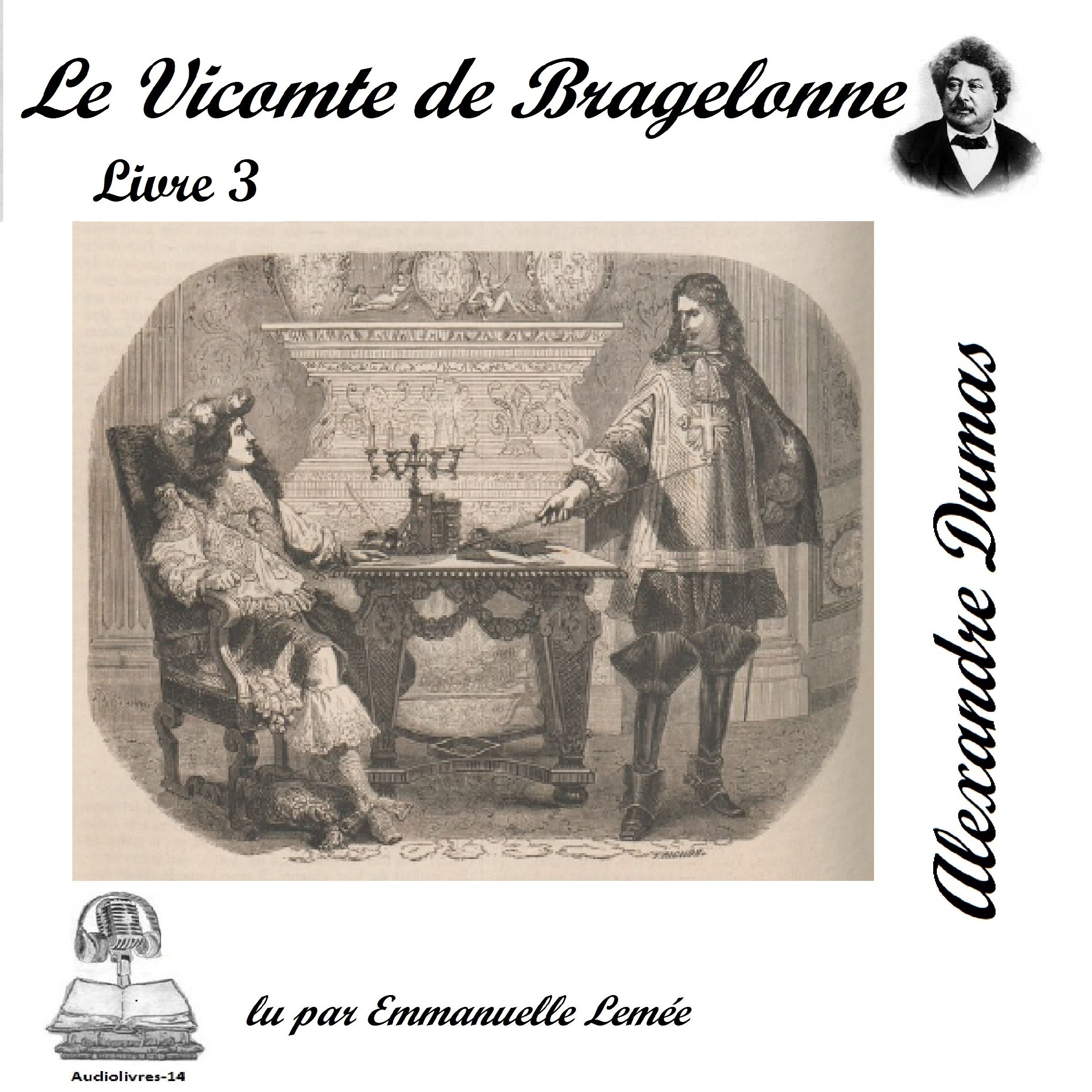 Cover art for Le vicomte de Bragelonne 3