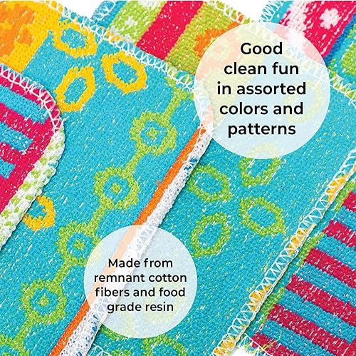 Miniatura 6 de Skoy Exfoliante, antiarañazos, reutilizable para cocina y uso doméstico, respetuoso con el medio ambiente, apto para lavavajillas, paquete de 2