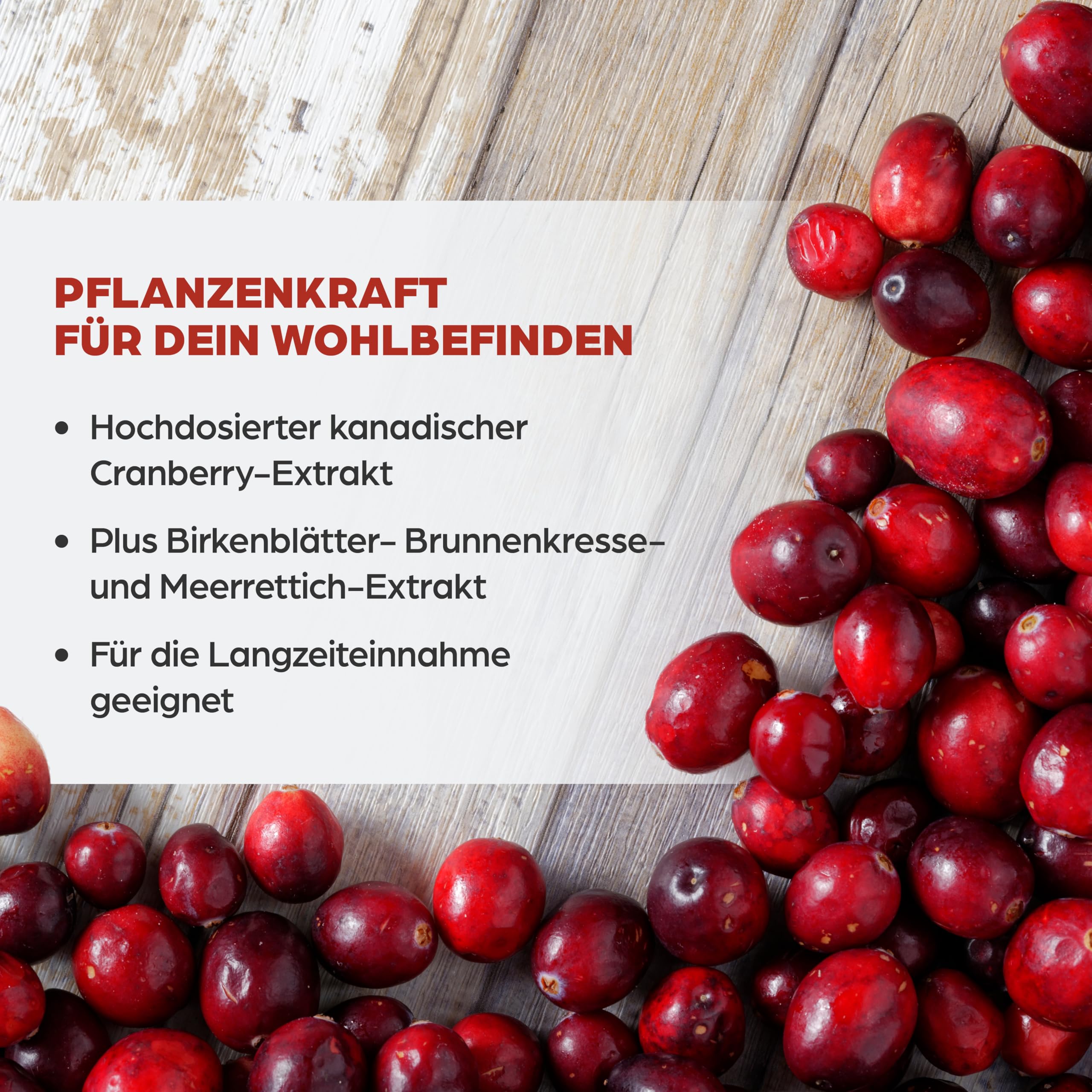 Dr. Böhm Cranberry complex: Für gesunde Harnwege und Blase, mit hochdosiertem Cranberry-Extrakt, Birkenblättern, Brunnenkresse & Meerrettich, 30 Tabletten