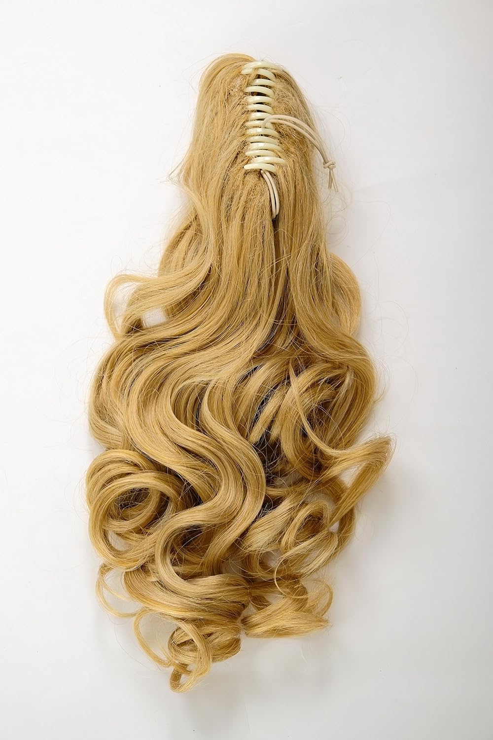 WIG ME UP SA09-66 Hairpiece ponytail extension very long BEAUTIFUL wavy slightly curly curls straw blond 20inch - Image 4