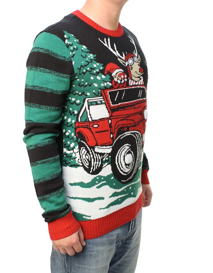 Ugly Christmas Sweater Men's How We 
