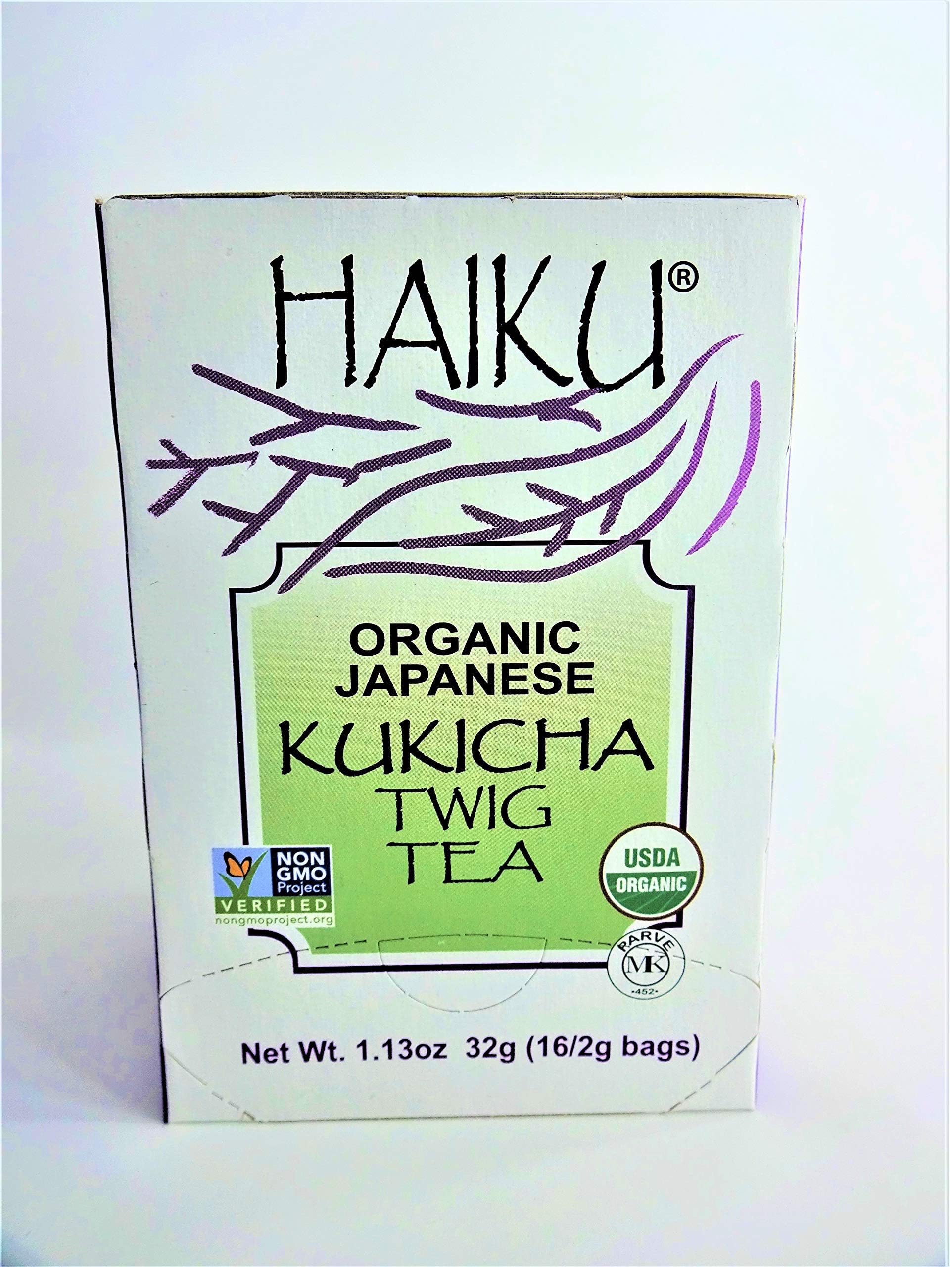 Haiku Organic Kuchika Twig Tea 2g bags/ 16 count