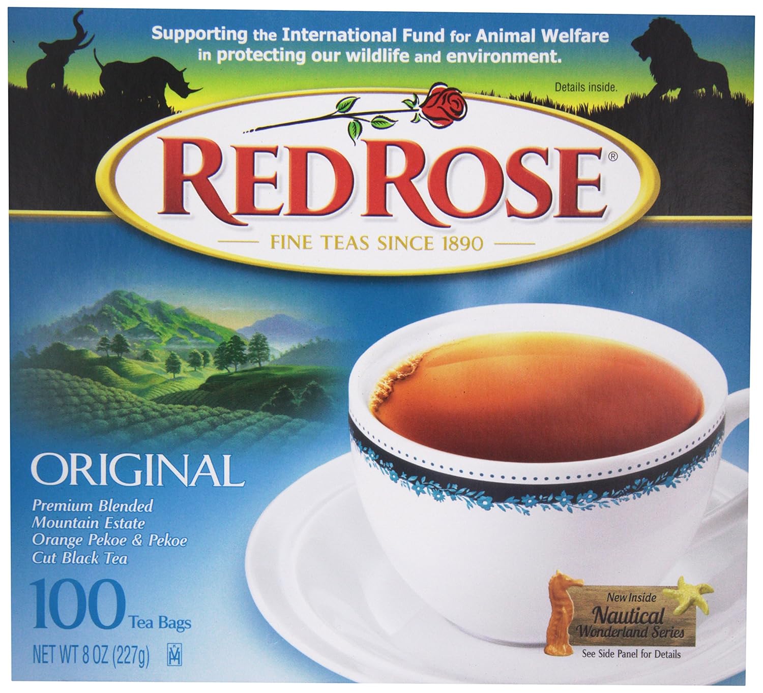 Red Rose Premium Blended Mountain Estate Black Tea