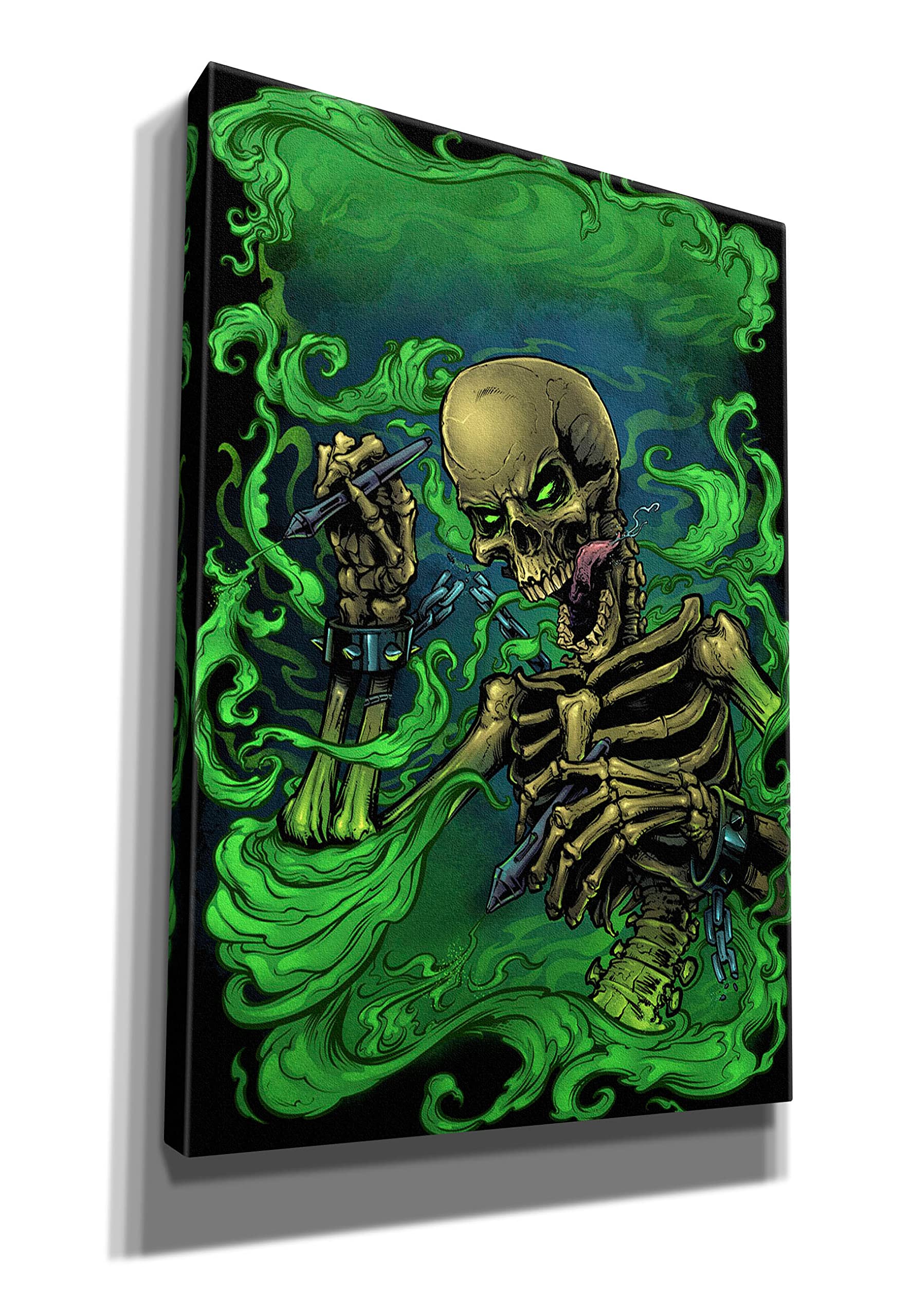 Amazon.com: Epic Graffiti 'Airbrush Skeleton' by Flyland Designs