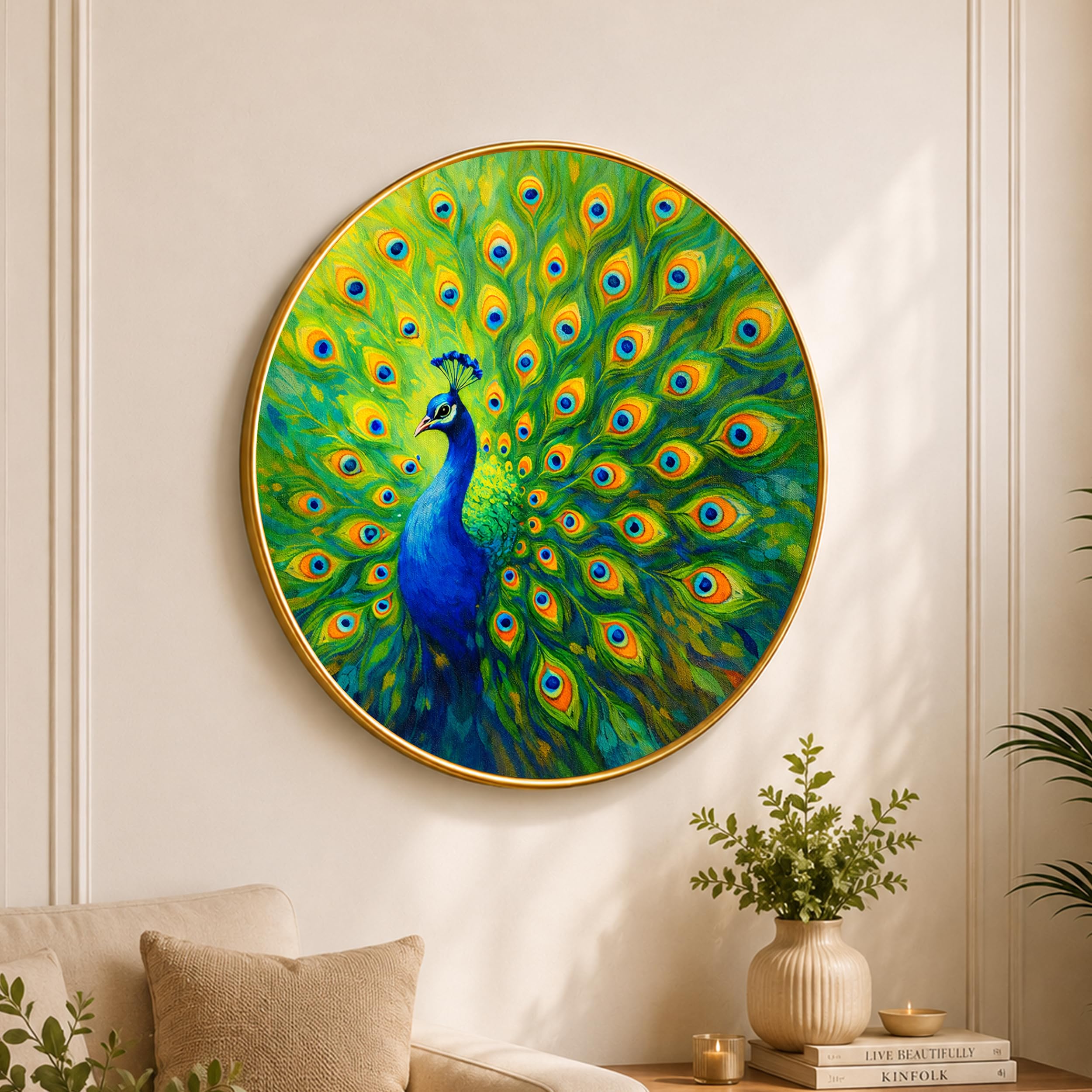 Golden Tree of Life Wall Art - Vastu Prosperity Decor -26