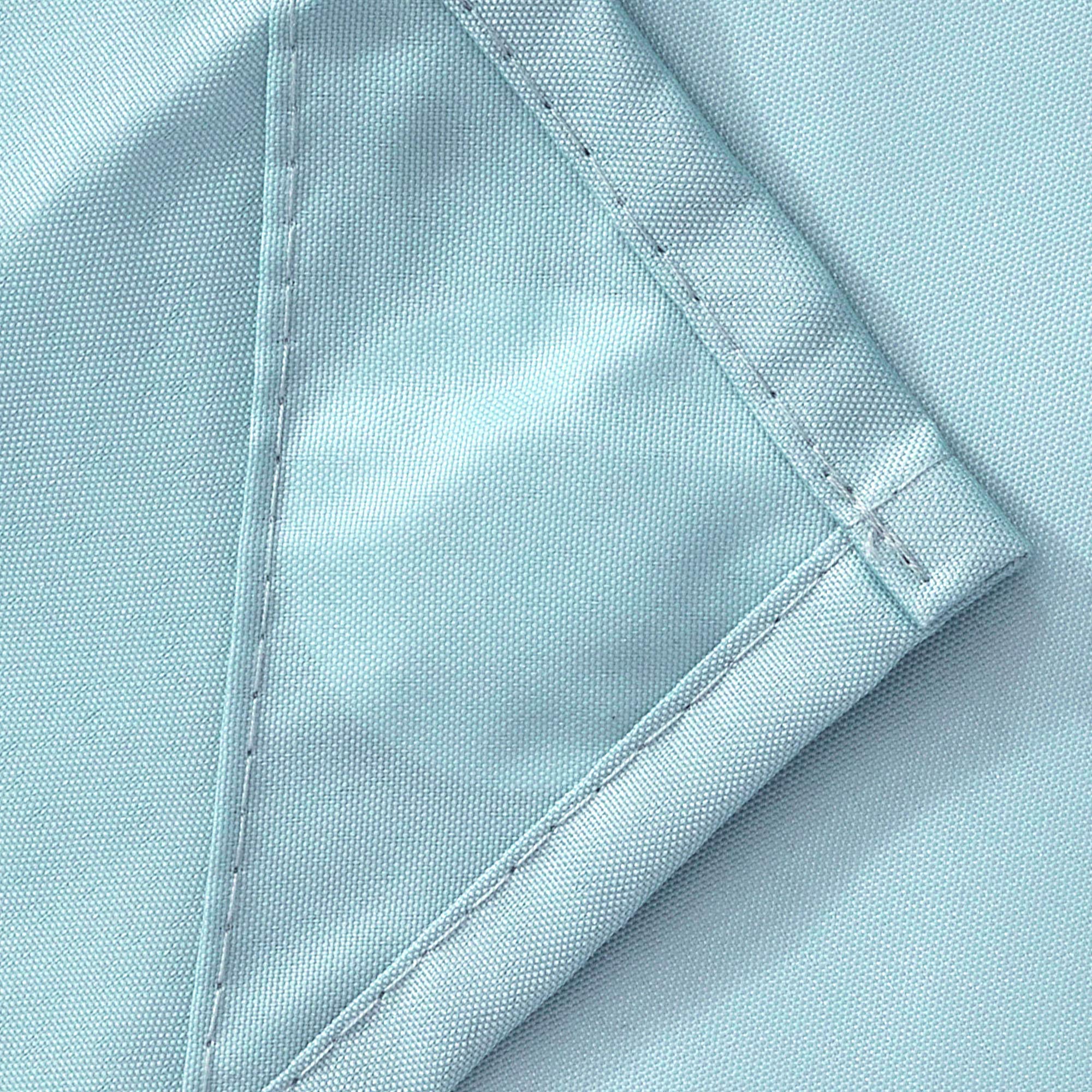 N&Y HOME Fabric Shower Curtain or Liner - Light Blue Shower Curtain for Bathroom with Hotel Quality Machine Washable - Blue Fog, 72x72 - Image 4