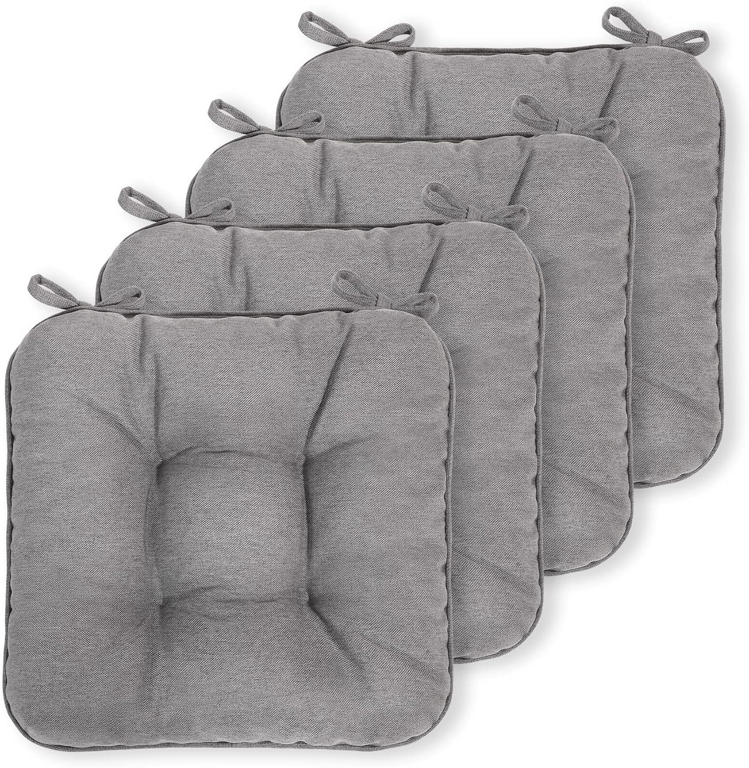 Love's cabin Memory Foam Chair Cushions Set of 4, Outdoor