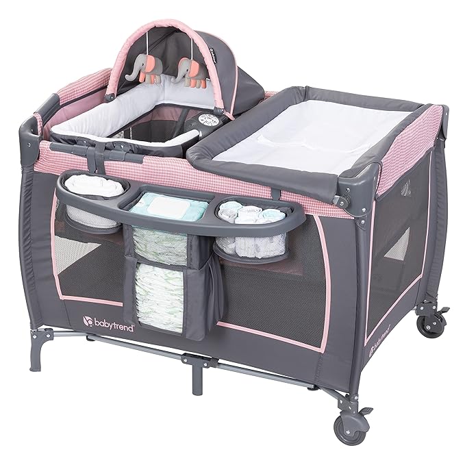 Baby Trend Lil' Snooze Deluxe III, Cozy Pink