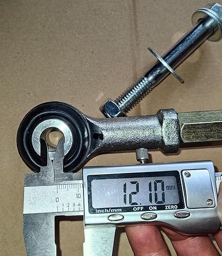 Miniatura 6 de # 709401185 Conjunto de piñón y cremallera de dirección con extremos de barra de acoplamiento 709401134 Reemplazo para 2013 2014 BRP Can-am