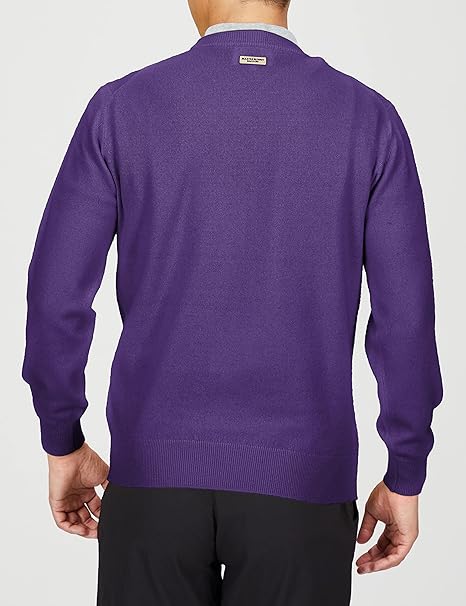 Amazon | [マスターバニー] メンズ クルーネックニット (12G ピュア