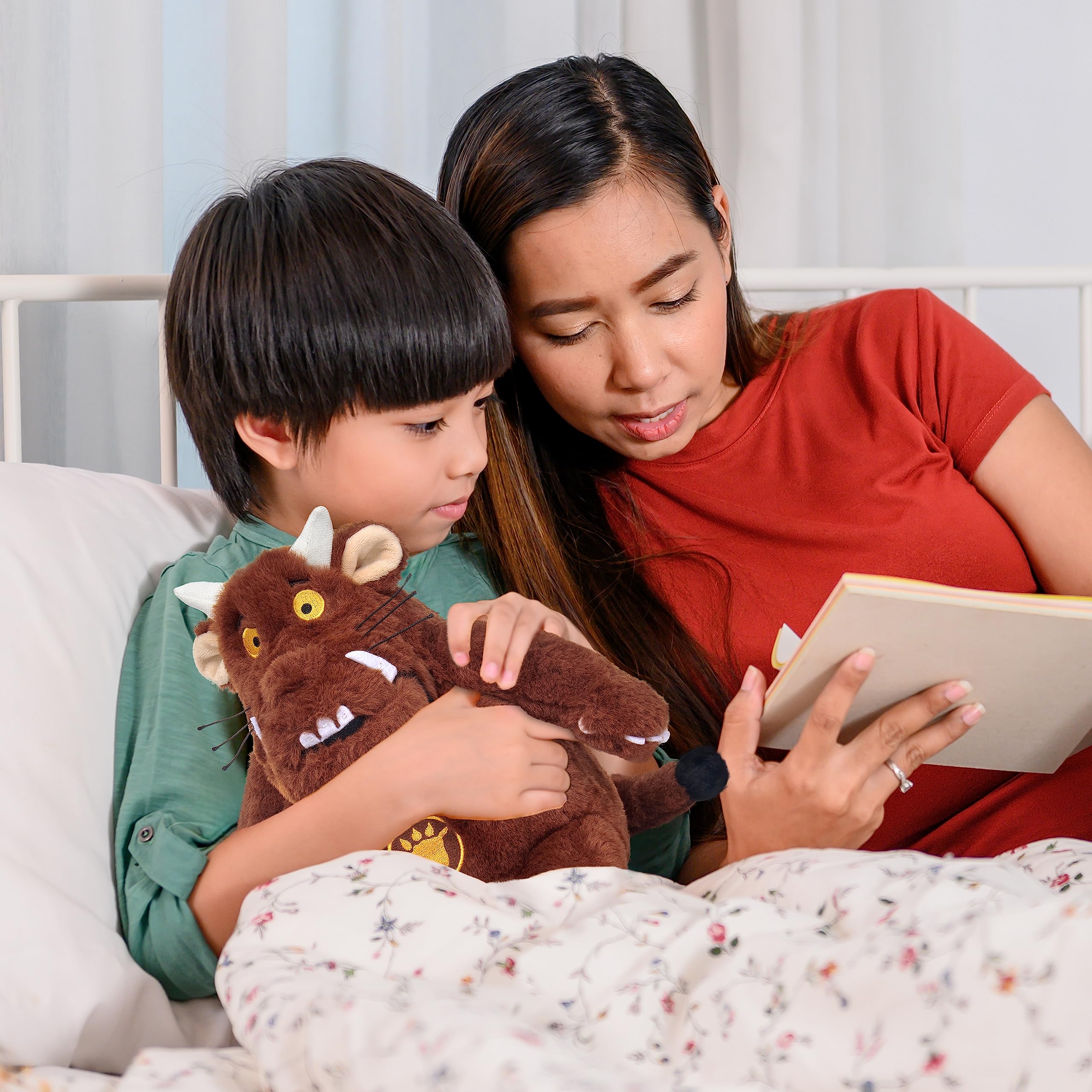 WOW! STUFF The Gruffalo, peluche interattivo ufficiale parlante, 30,5 cm, di libri e film per bambini di Julia Donaldson e Axel Scheffler, per ragazzi e ragazze dai 2 ai 6 anni