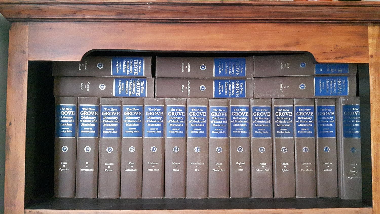 The New Grove Dictionary of Music and Musicians (20 Volume Set