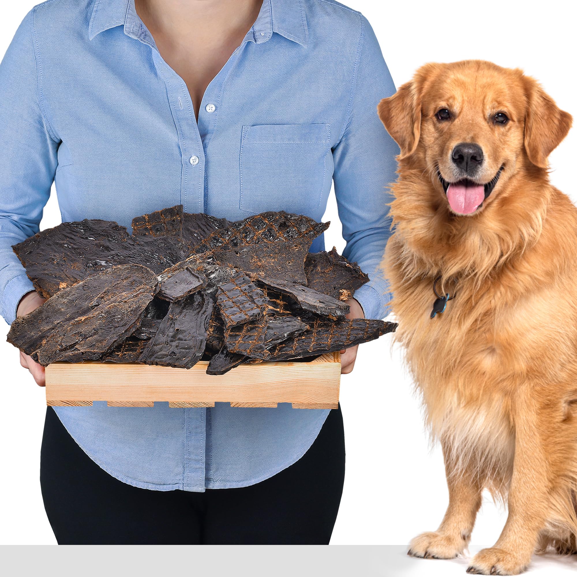 Beef Liver 1kg (approx. 12–16 pcs) | 100% Natural Air-Dried Dog Treats | Crunchy Hypoallergenic Chews | Grain Free Protein Snack
