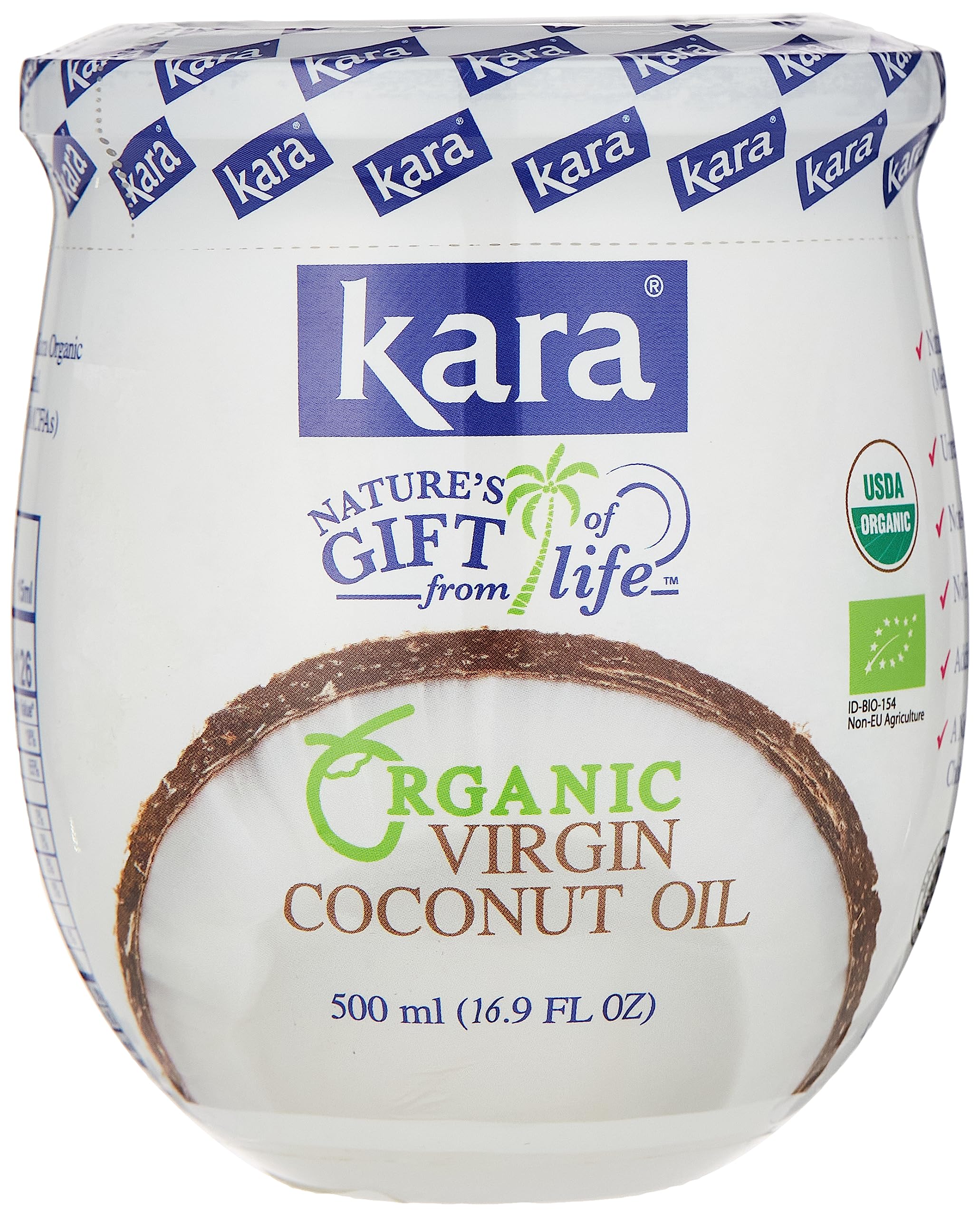 KaraOrganic Virgin Coconut Oil 500 ml