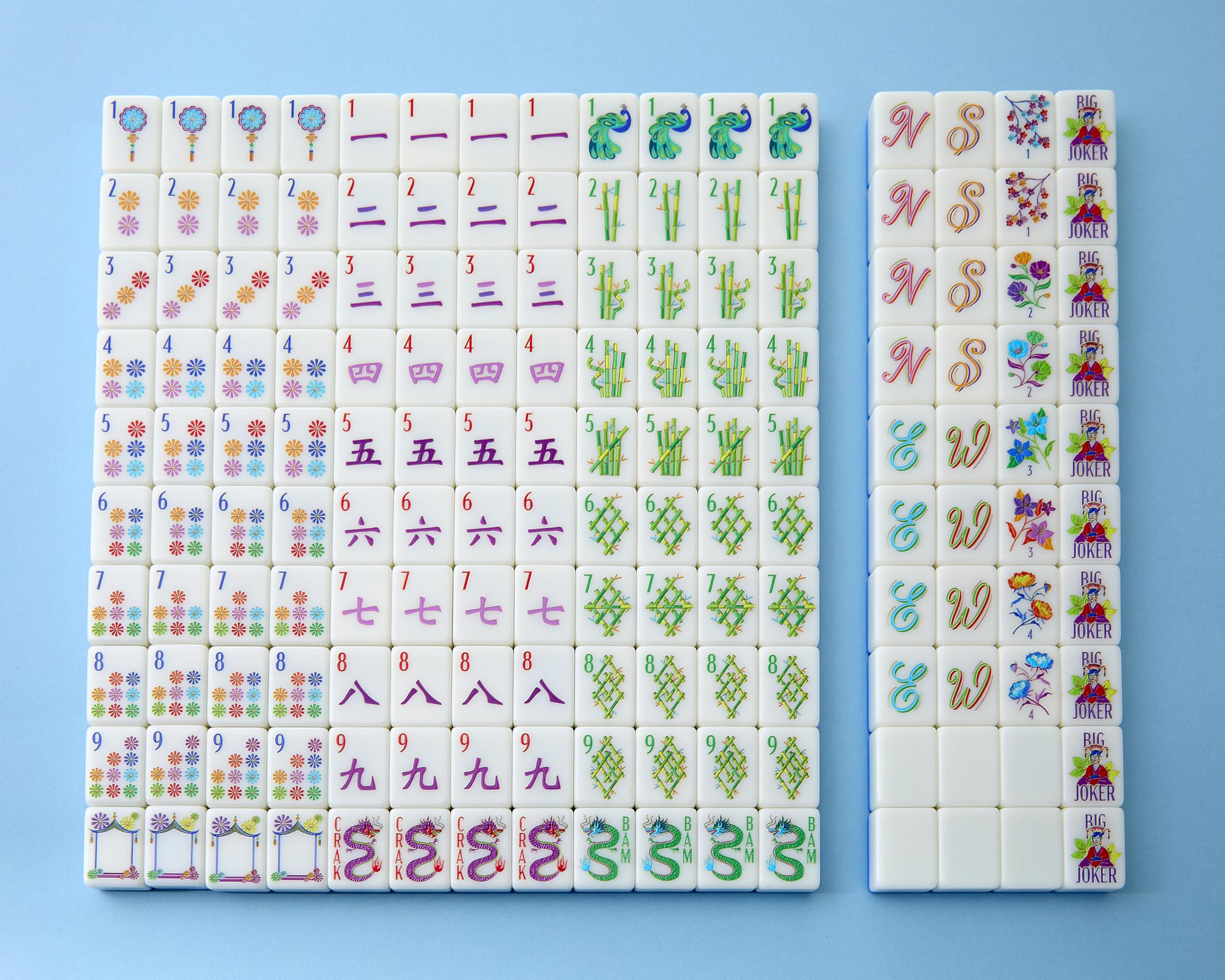 Blossom Mahjong Tiles