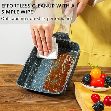 FUNGYAND Tamagoyaki Making Kit, 12-in-1 Japanese Omelette Pan with Spatula, Musubi Maker, Bamboo Mat, Sushi Knife, and More Omelet & Sushi Accessories - Complete Tamagoyaki Cookware Set | スパチュラ付き、竹マット、ナイフ、寿司アクセサリー、デラックス調理器具