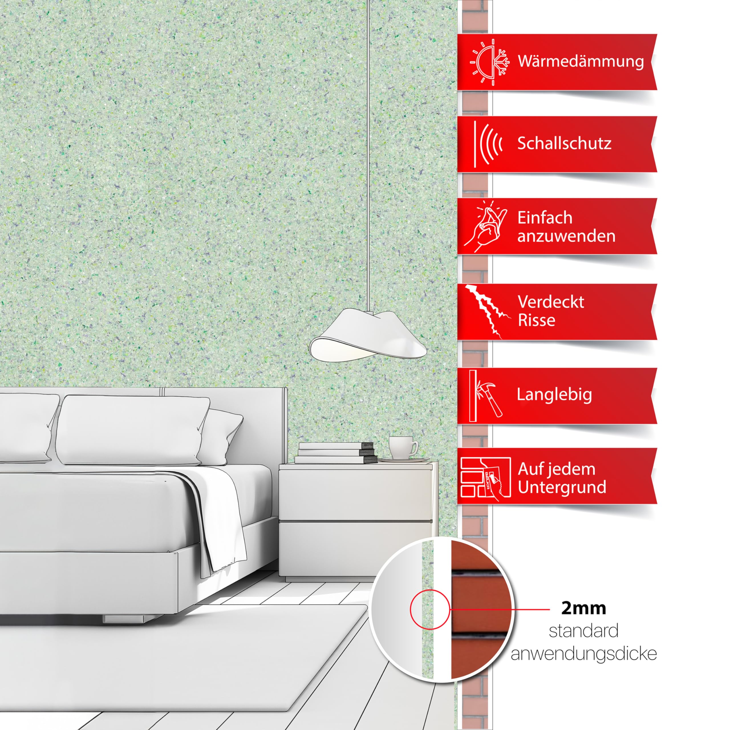 Belka B12 Taupe behang, puur katoen, zelfklevend, warmte- en
