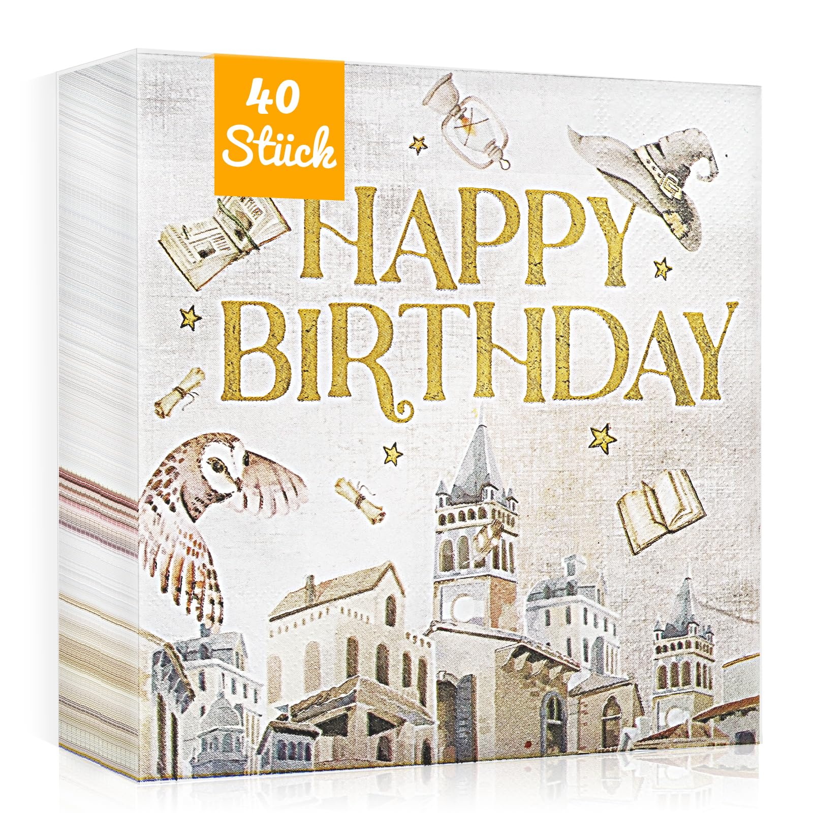 WenmthG Geburtstag Servietten Tischdeko