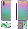 Funda Aroepurt Compatible con Huawei Nova Lite 2 Fig-La1, Tapa con Flip [con Protector de Vidrio Templado][Bloqueo RFID] HCQC-ZI 1