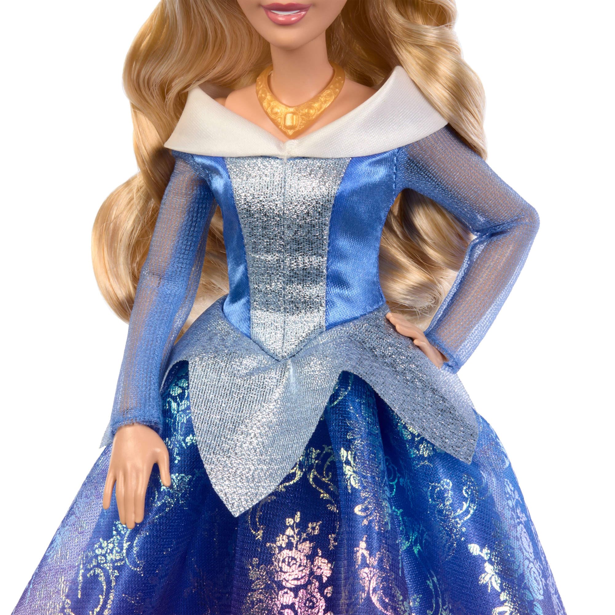 Mattel Disney Princess Set de 2 muñecas con bruja Maléfica y princesa Aurora, juguete para coleccionistas inspirado en “La bella durmiente”, +6 años (HPG10)