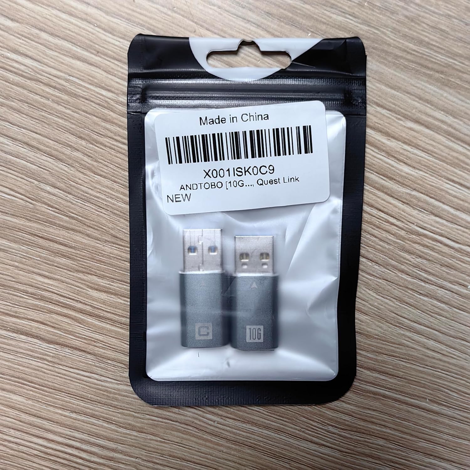 [10Gbps] USB C Female to USB Male Adapter, USB 3.1 A to USB C Adapter SuperSpeed Data Sync Compatible with iPhone 16/ iPhone 15 Plus Pro Max,Type-C Earphone, Laptop, Charger, Quest Link -Grey