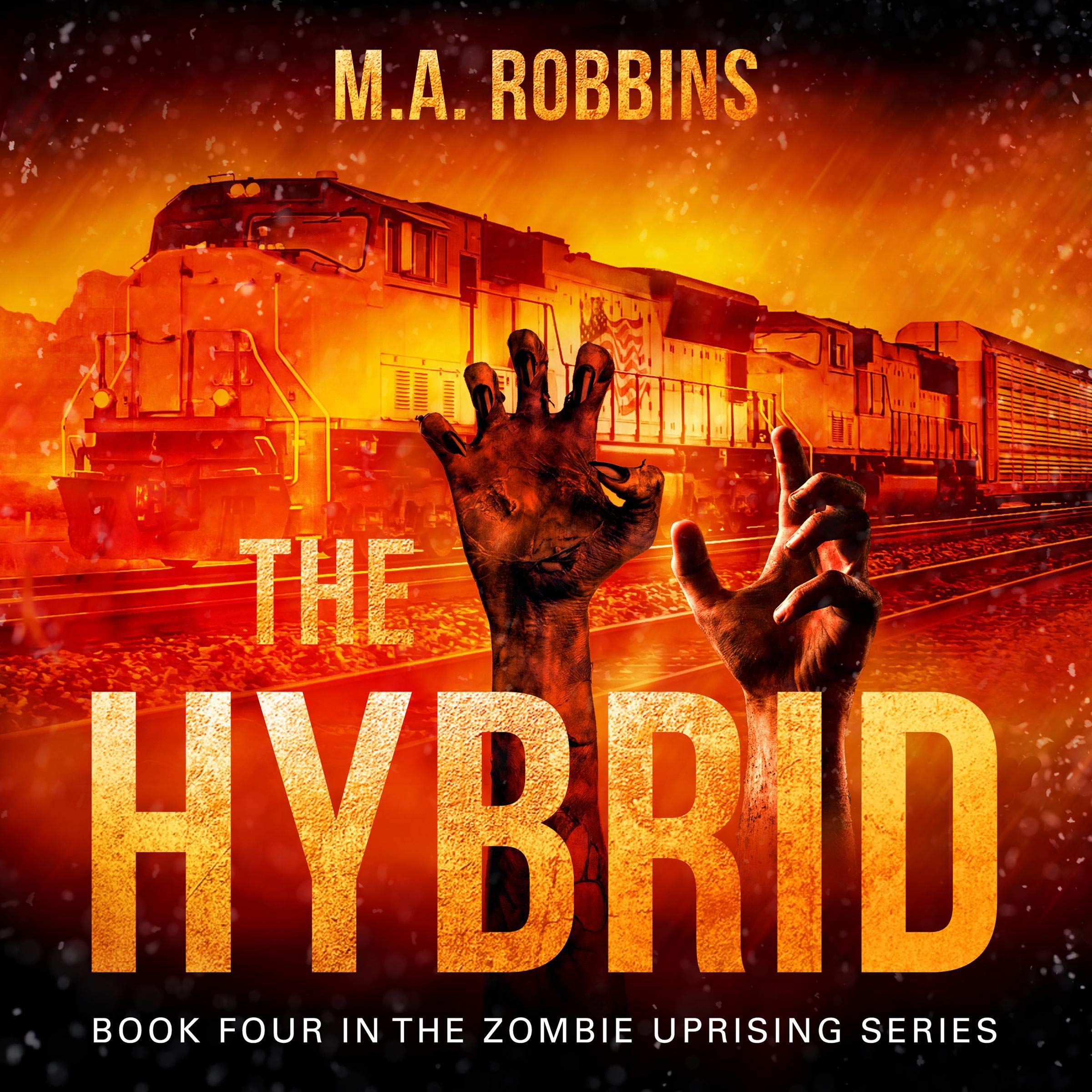 Cover art for The Hybrid: Book Four in the Zombie Uprising Series