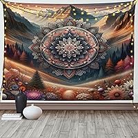 Vista 102 de Ambesonne Tapiz de naturaleza, silueta de oso salvaje en el bosque de la selva en la noche oscura, ilustración para colgar en la pared para Verde