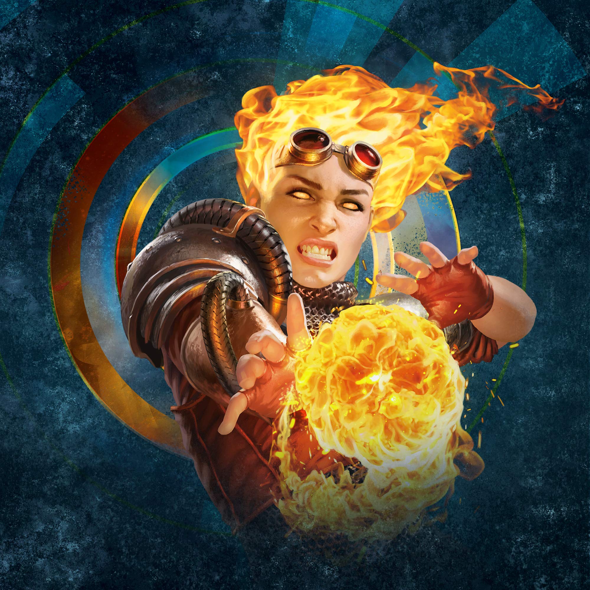 Magic: The Gathering Planeswalker-Deck Chandra, katalizator płomieni, zestaw główny 2021 (60 kartek)