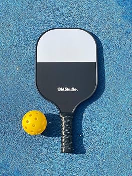 ピックルボールパドル 炭素繊維 シリーズ高級ラケット 16mm Amazon | BIDSTUDIO ピックルボール ラケット 炭素繊維 軽量