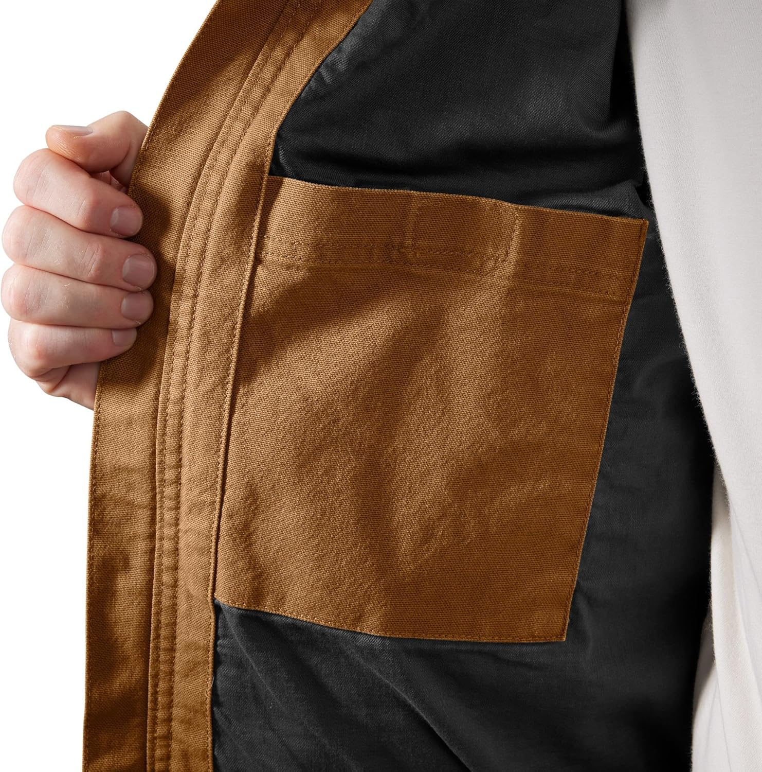 Carhartt Men's Rugged Flex Duck Relaxed Fit Bomber Jacket - Image 3