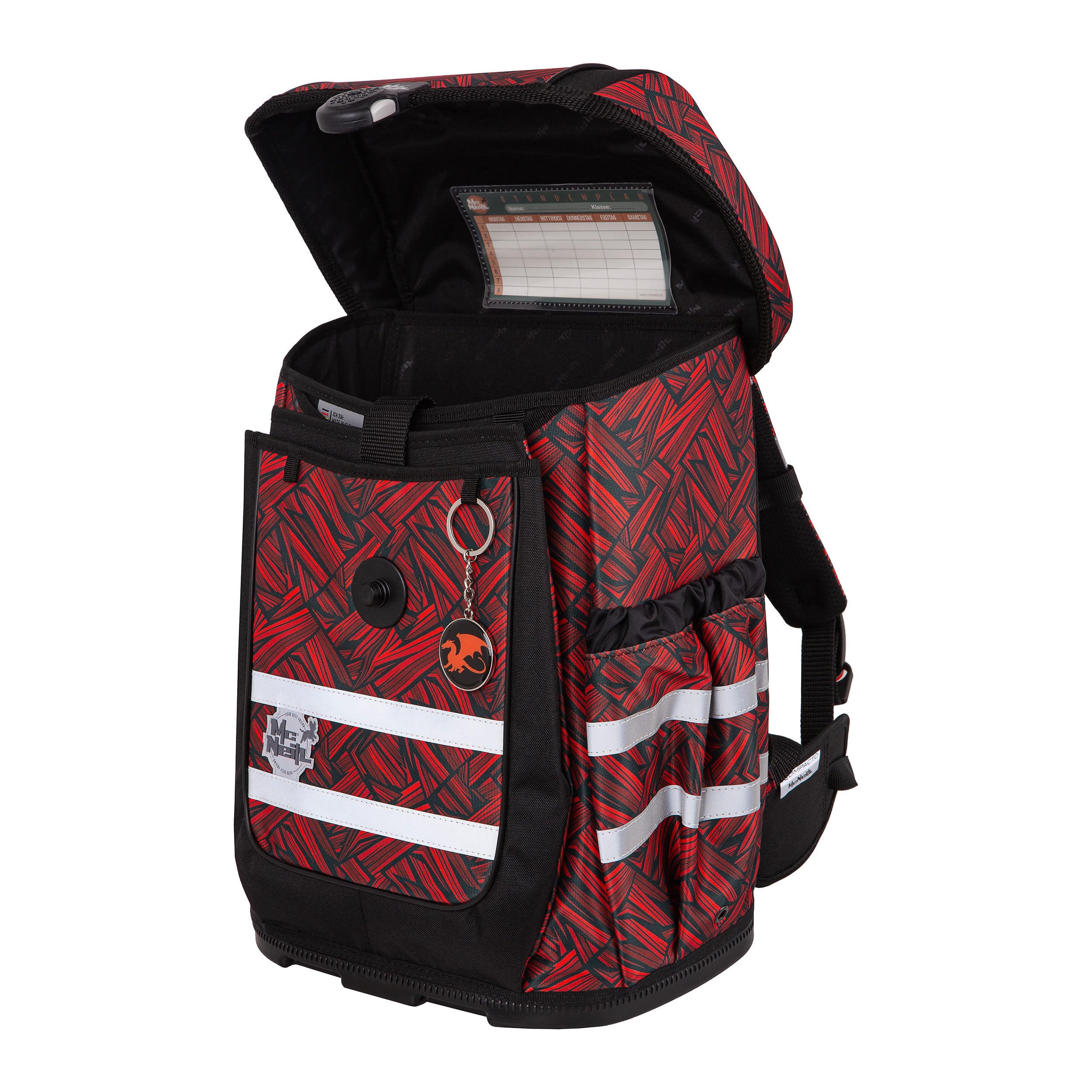 McNeill Compacto Schulranzen-Set 5tlg Zack