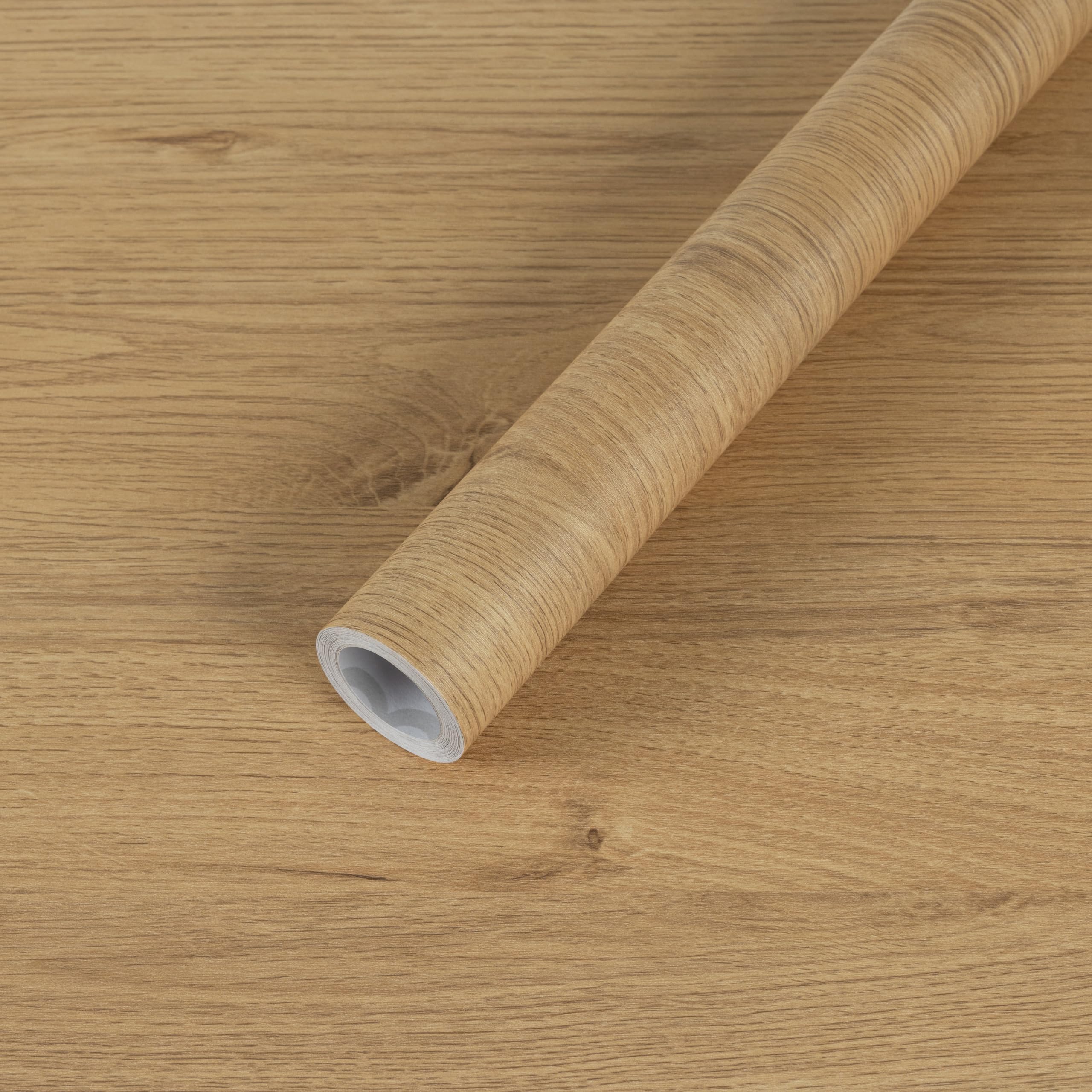 practicalWs Wood Grain Contact Paper Peel and Stick Brown Wood Wallpaper