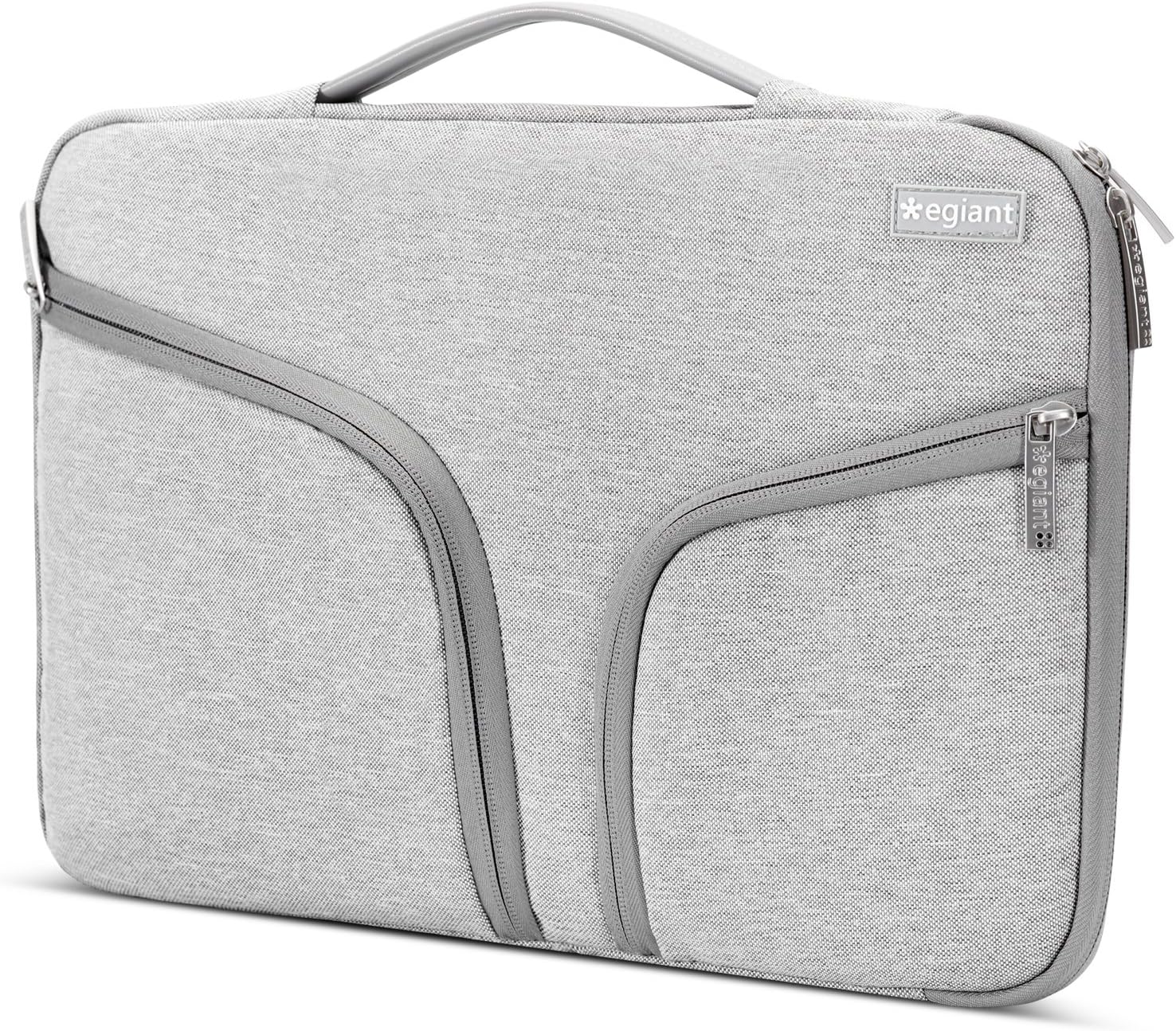 Shockproof Laptop Sleeve Water-resistant Case Bag 13.3 Inch Notebook| Chromebook 13,Protective Computer Notebook Carrying Briefcase-Grey