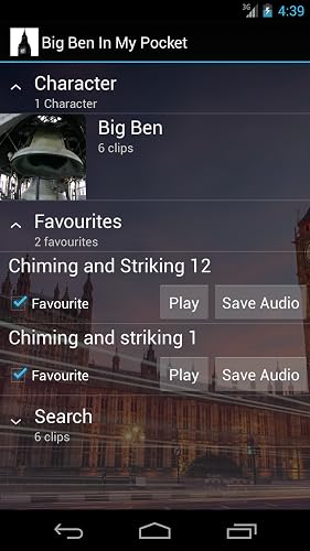 Big Ben In My Pocket – vue 3