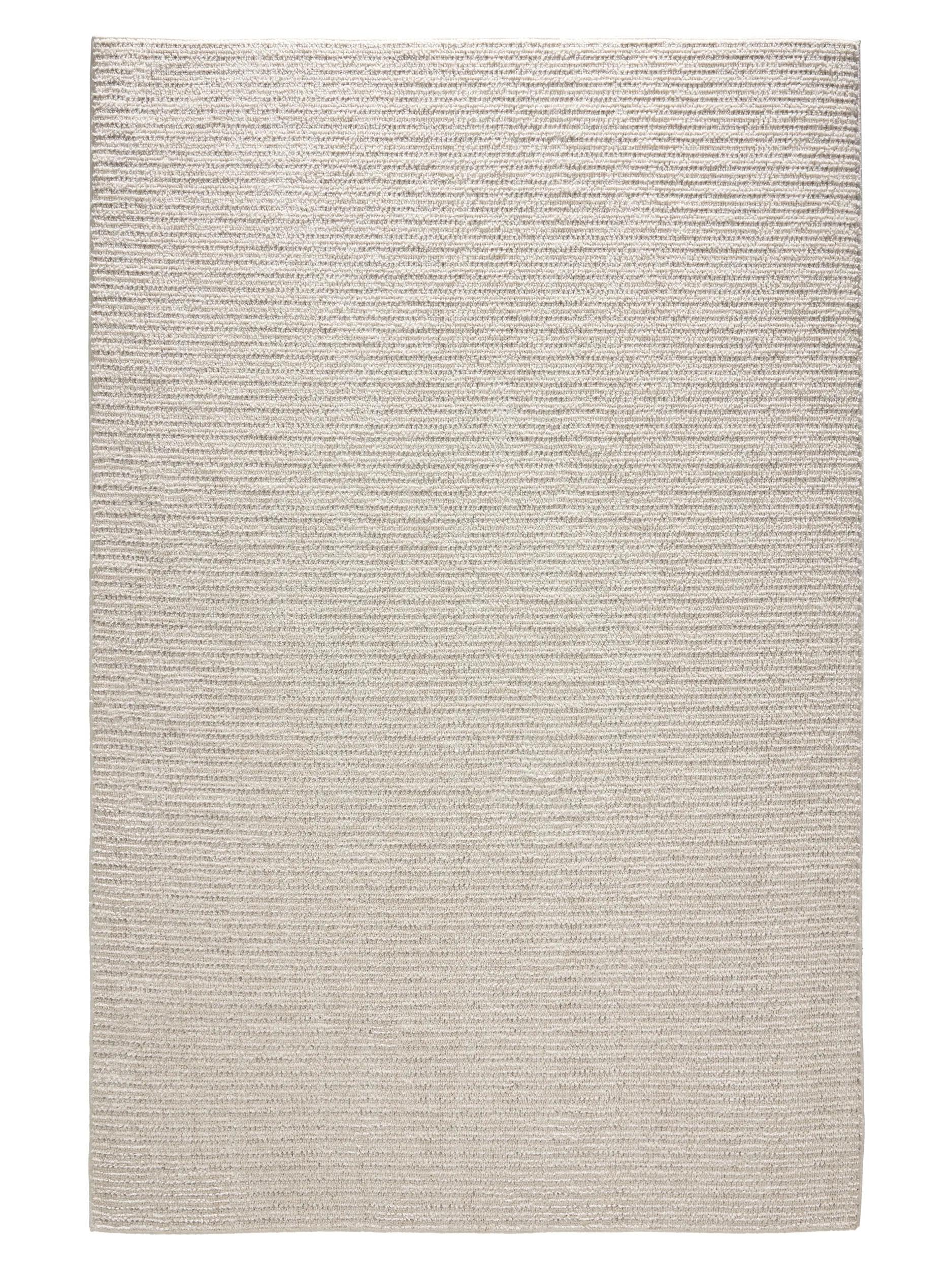 benuta Nest Tapis Lilibeth - Crème 156 x 230 cm - Fibre synthétique - Rectangulaire & Style : Abstrait, Géométrique, Hygge & Cosy, Minimaliste - Facile d'entretien pour salon, chambre à coucher