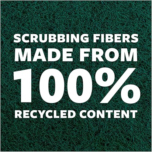 Miniatura 8 de Scotch-Brite - Esponjas para limpiar cocina y hogar, esponjas resistentes seguras para utensilios de cocina sin recubrimiento, 36 esponjas para