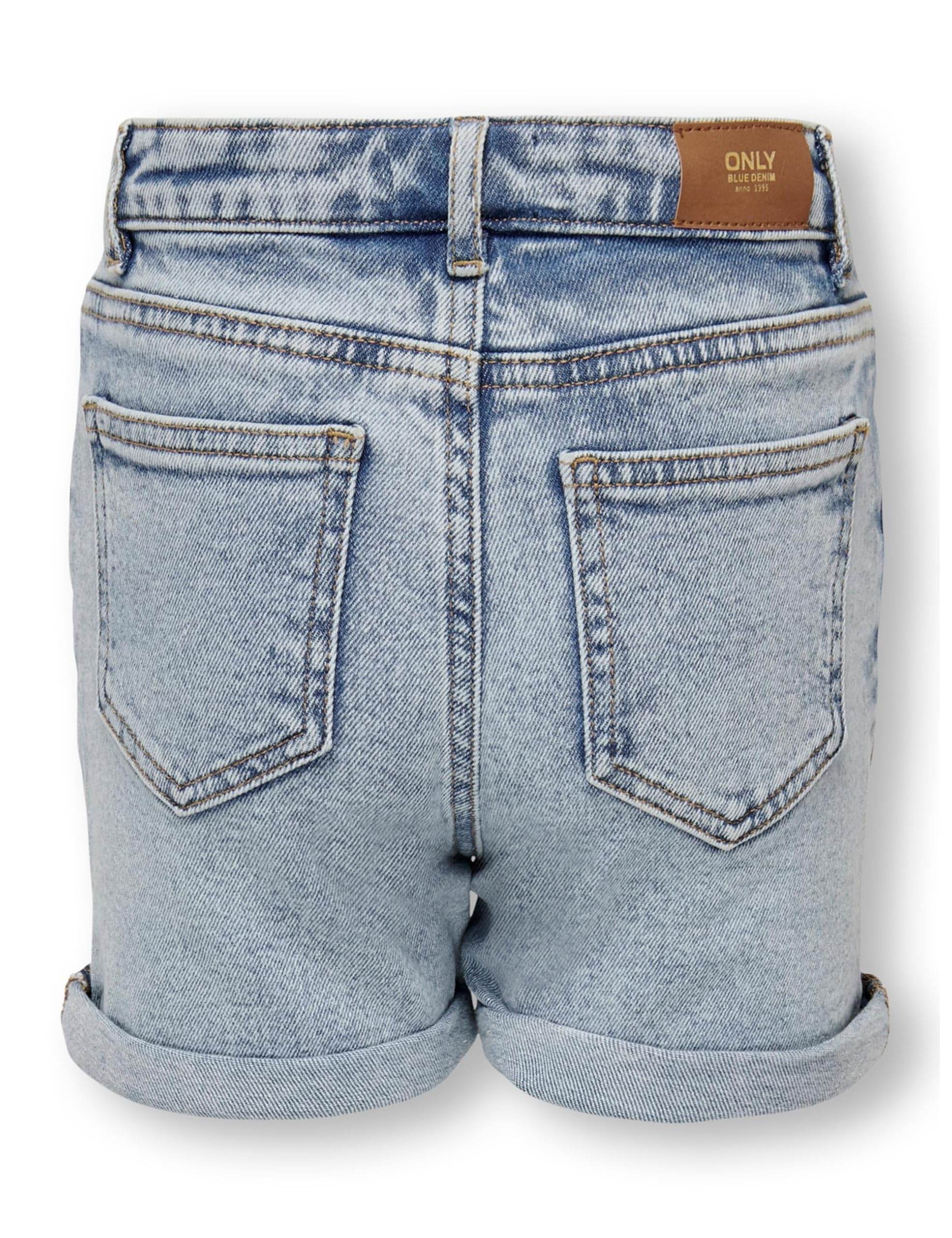 ONLY Pantalones Cortos de Jean Niñas Azg668