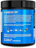 Vista 7 de Jacked Factory Growth Surge Creatine Post Workout con L-Carnitina - Creador muscular diario y suplemento de recuperación con monohidrato